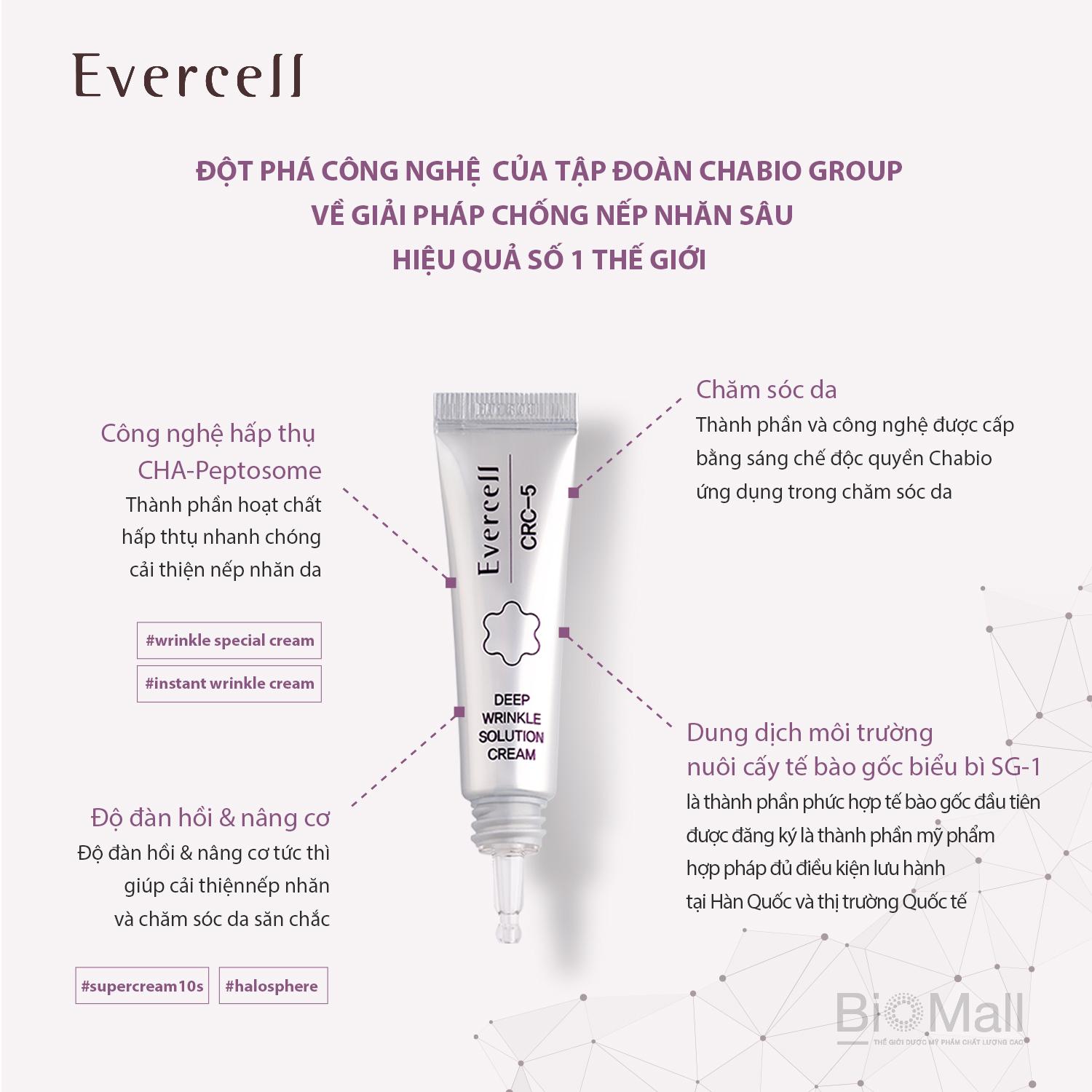 Set 2 Evercell Deep Wrinkle Solution Cream