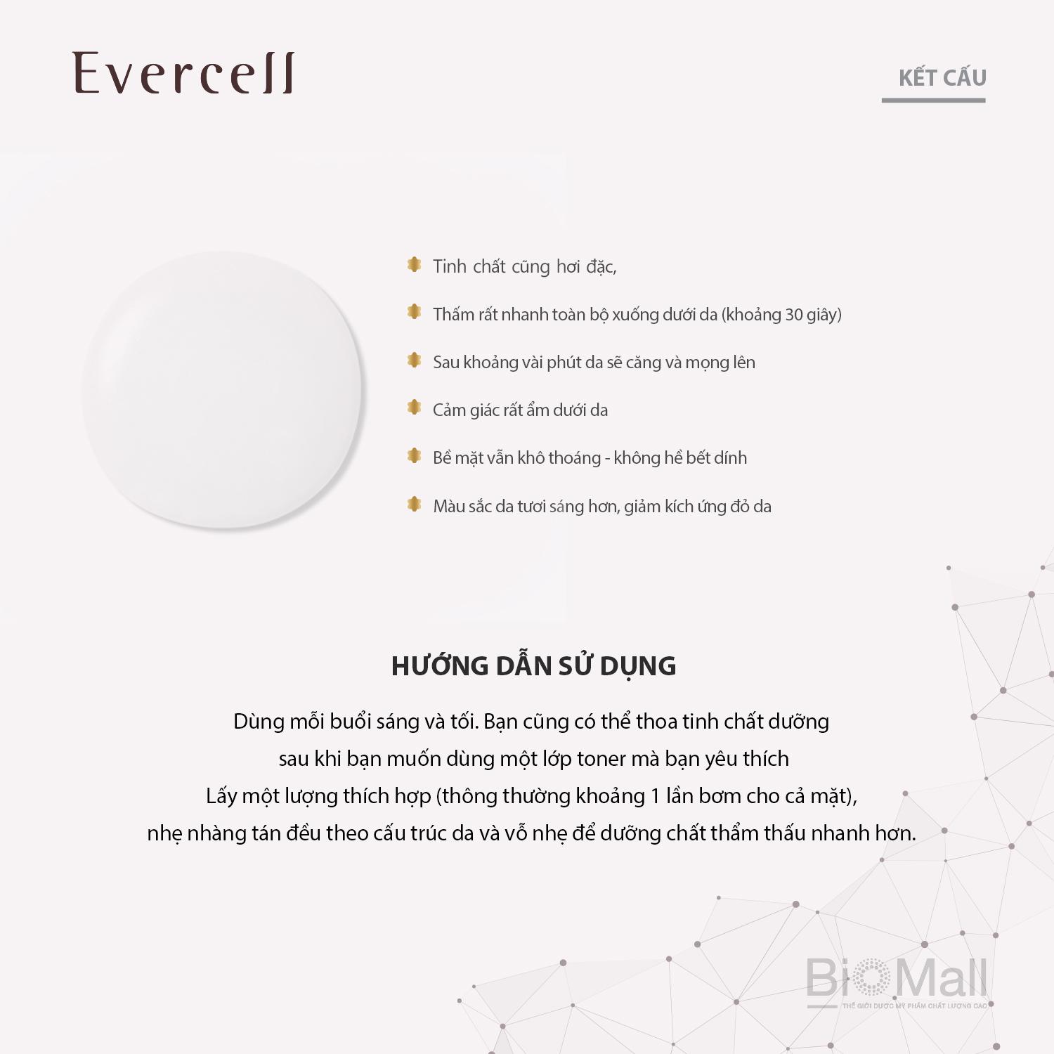 Evercell Magic White Drop  4 chai x 10ml