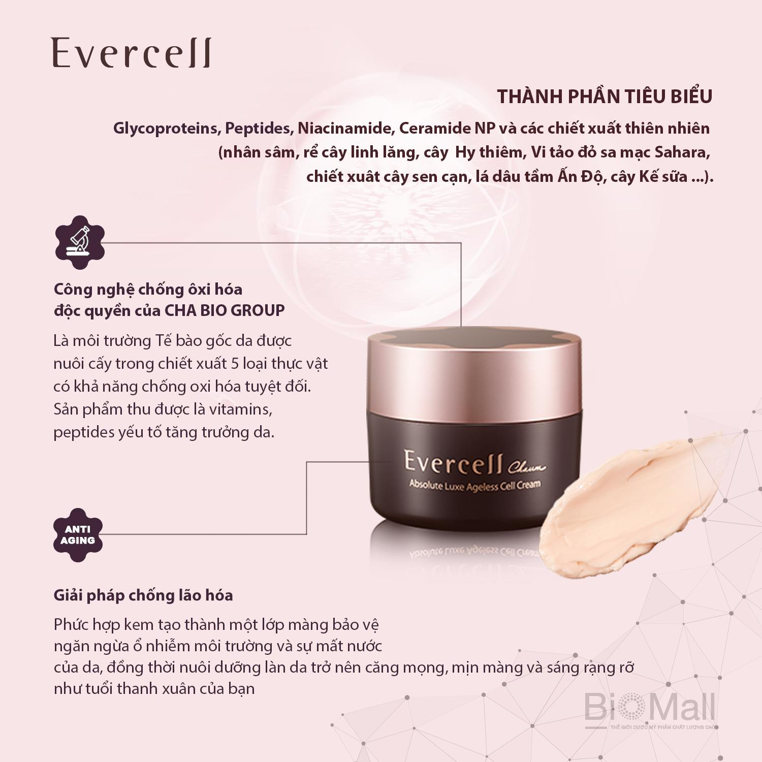 Evercell Chaum Absolute Luxe Cell Ageless Cream