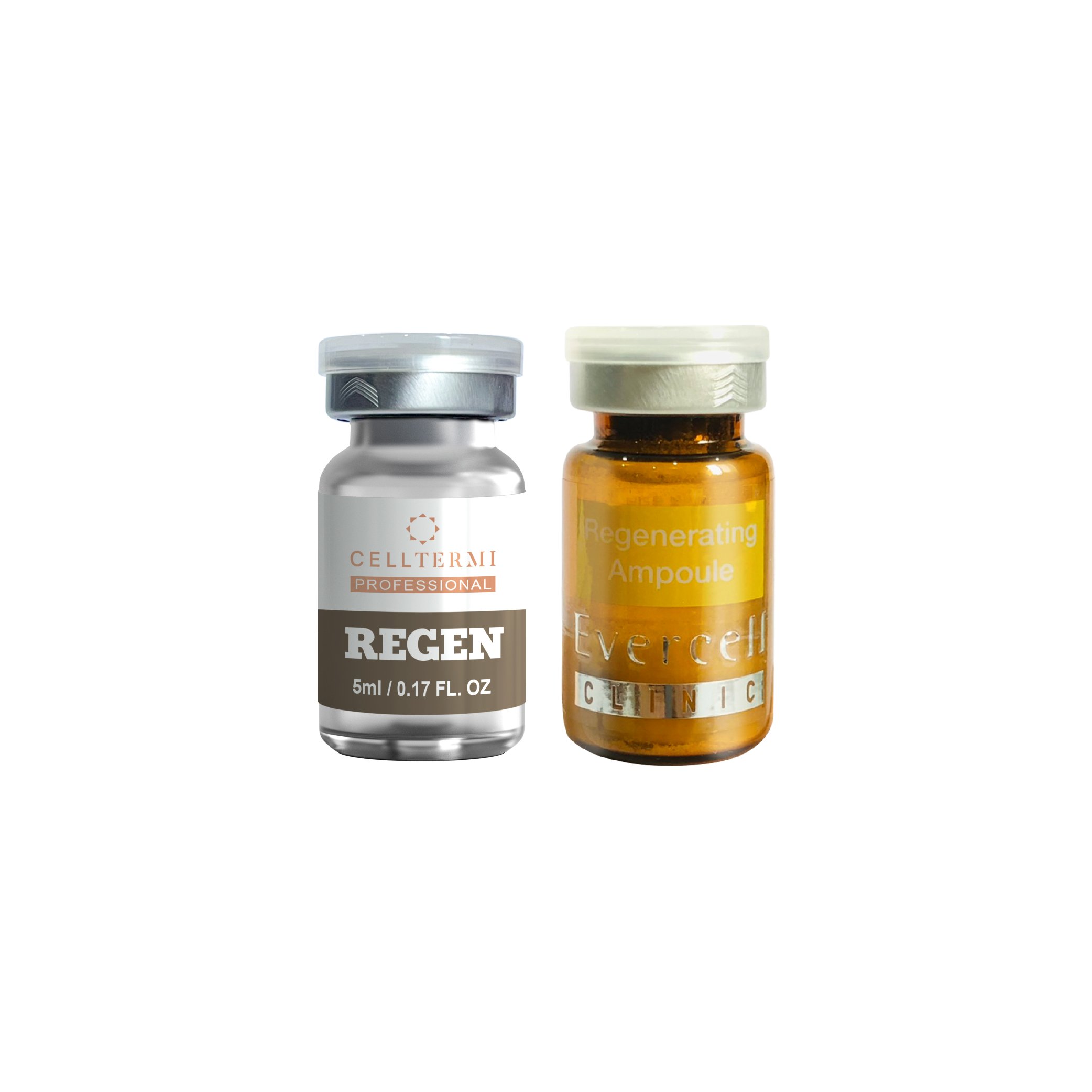 Bộ đôi Celltermi Regen 5ml / 1 chai + Evercell Clinic Regenerating Activator 5 ml / 1 chai