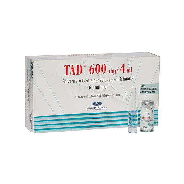 Glutathione TAD 600 mg/4 ml