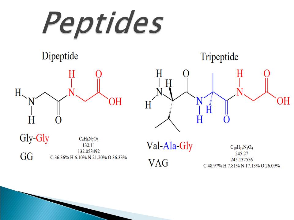 tripeptides dipeptides